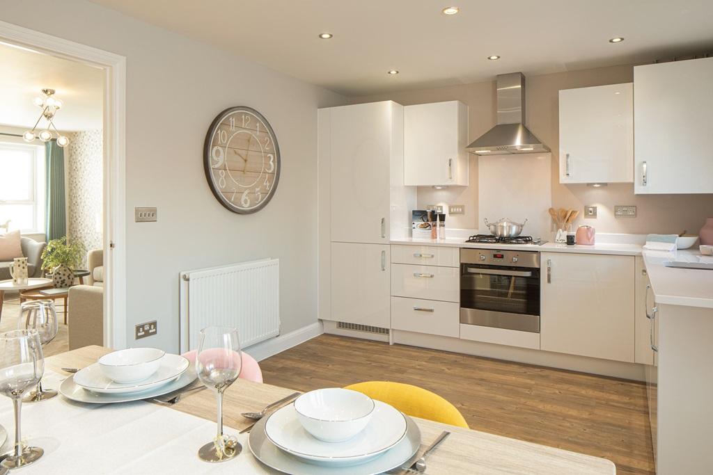 Modern kitchen in the Maidstone 3 bedroom home