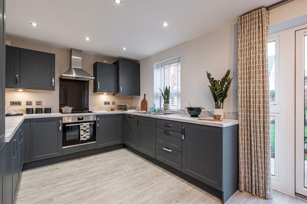Interior view of our 4 bed Kingsley kitchen