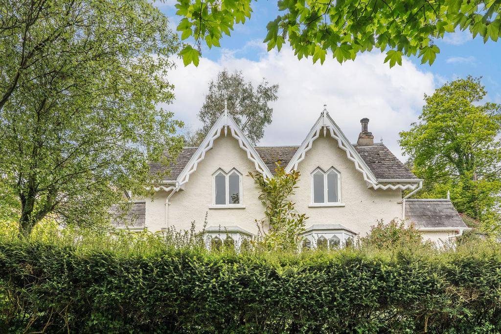 Gothic Cottage, Dartmouth: Front Elevation from...