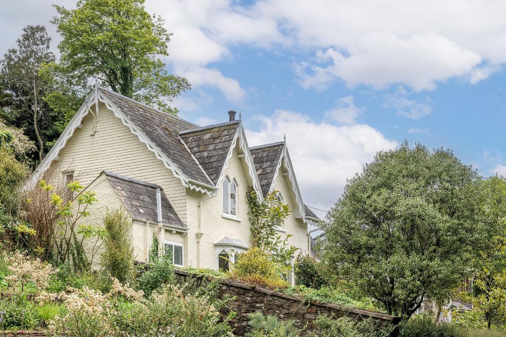 Gothic Cottage, Dartmouth: Front and side...