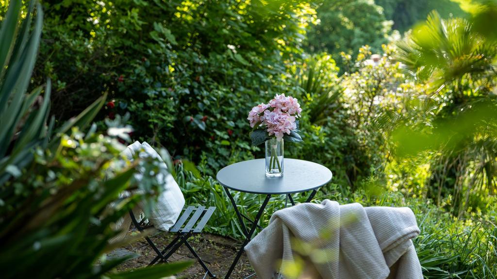 Gothic Cottage, Dartmouth: Rear Patio 1