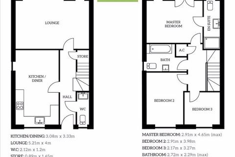 3 bedroom semi-detached house for sale, Plot 8, Folkestone Road, Dover REF#00022279