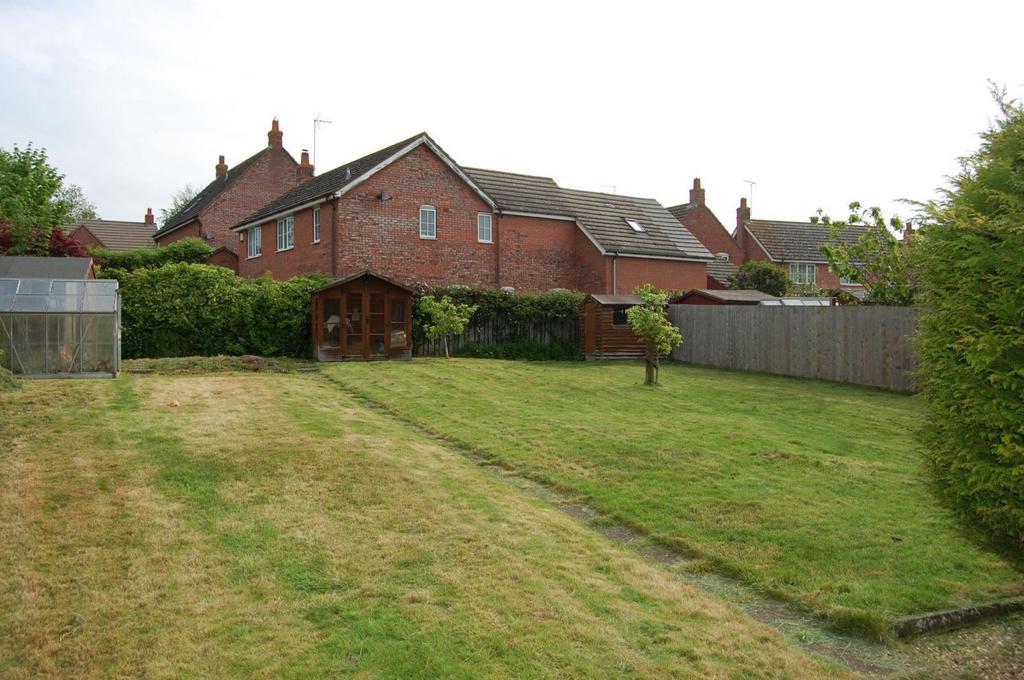 Rear garden