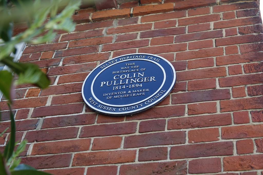 Blue Heritage Plaque