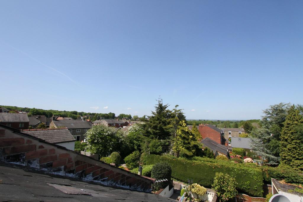 View from loft room