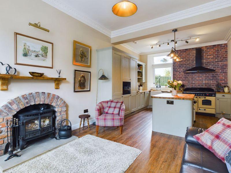 Open plan kitchen