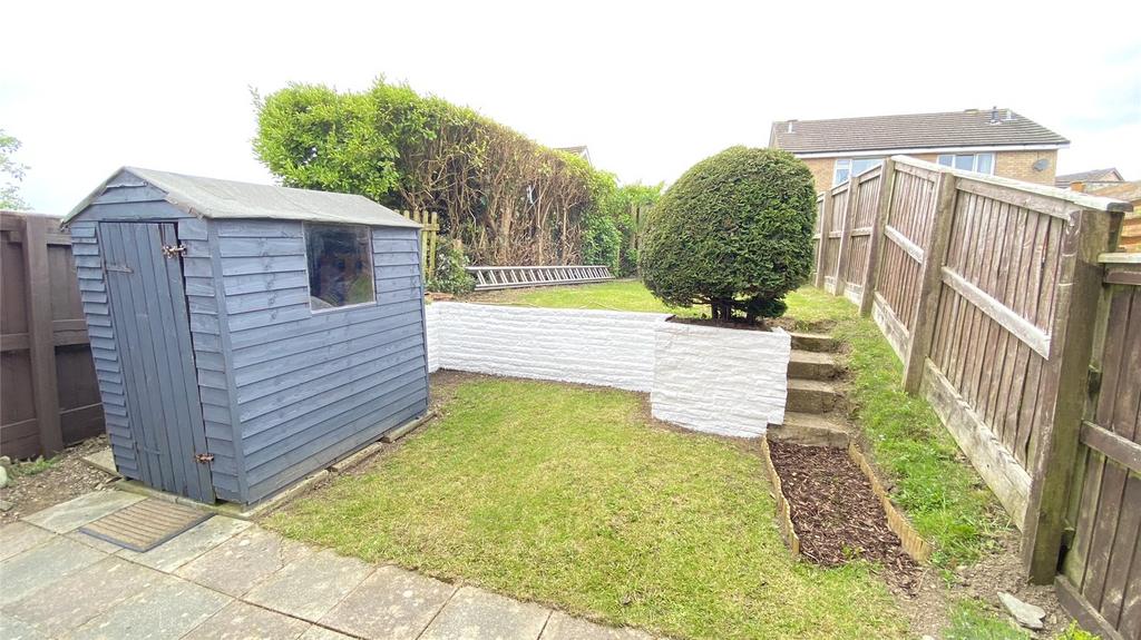 Garden Shed and Lawn