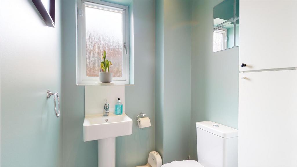 Downstairs cloakroom