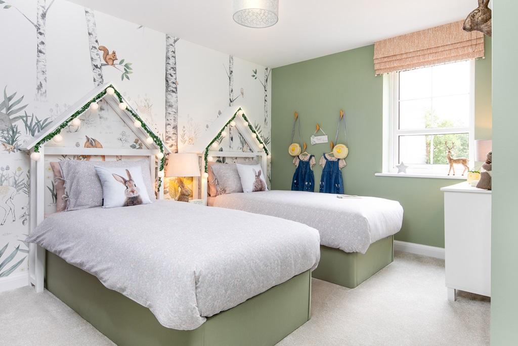 Further bedroom in the Radleigh 4 bedroom home