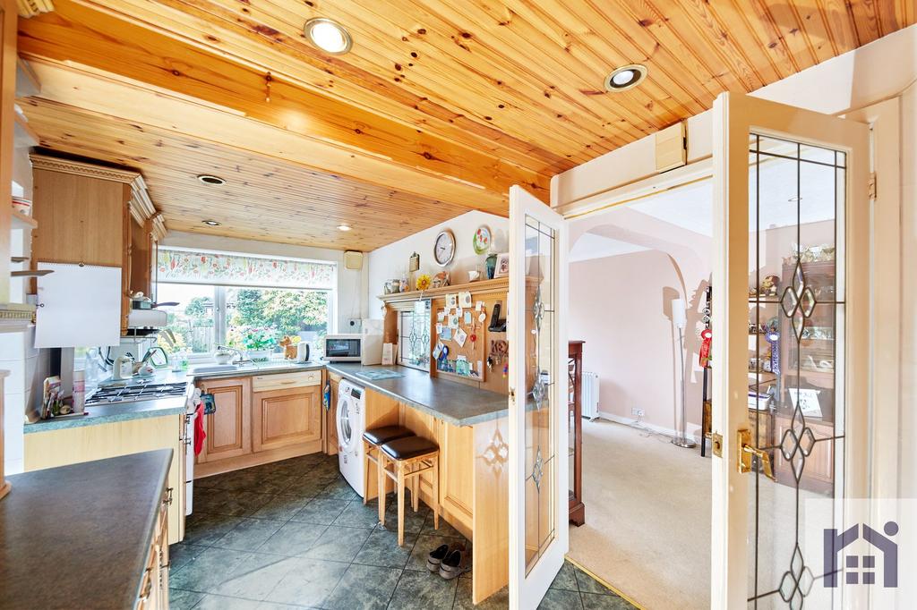 Looking back to the dining room