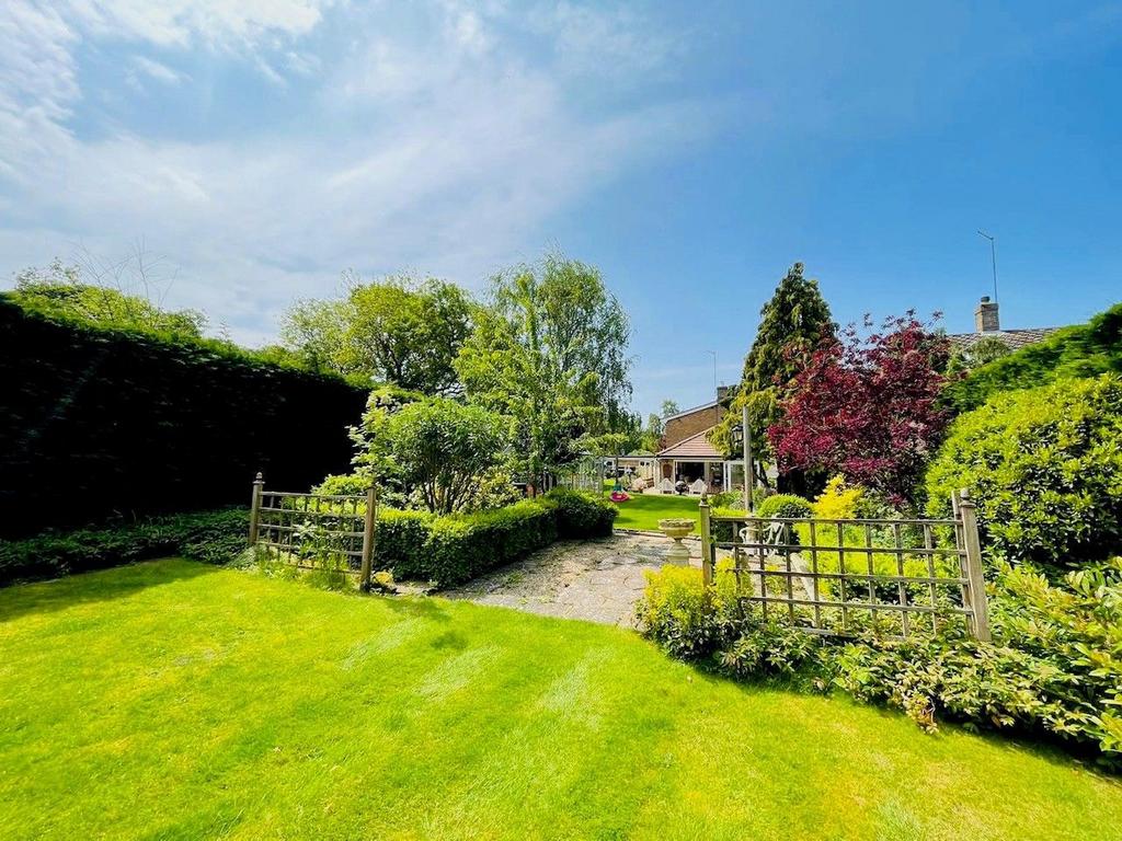 Rear garden