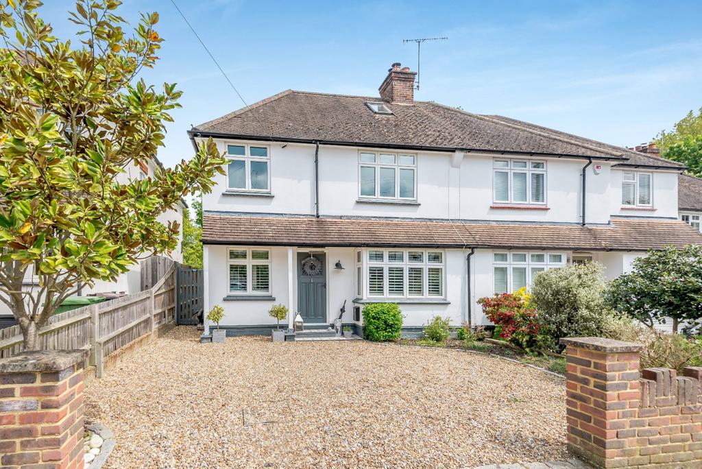 Poplar Avenue, Windlesham, Surrey 4 bed semi-detached house for sale ...