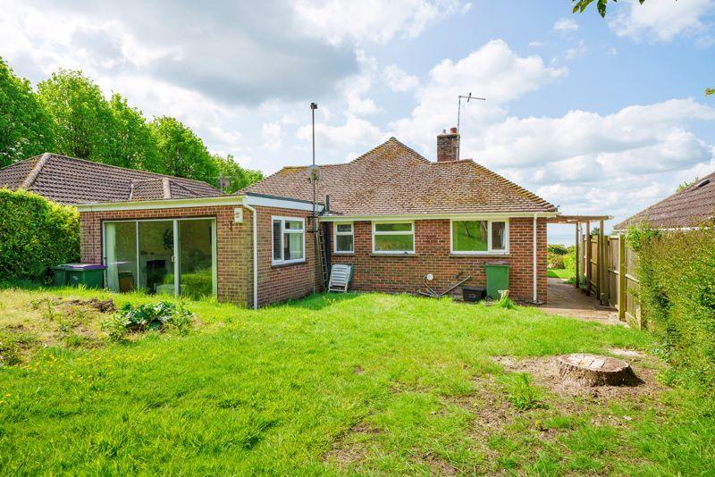 Rear of property