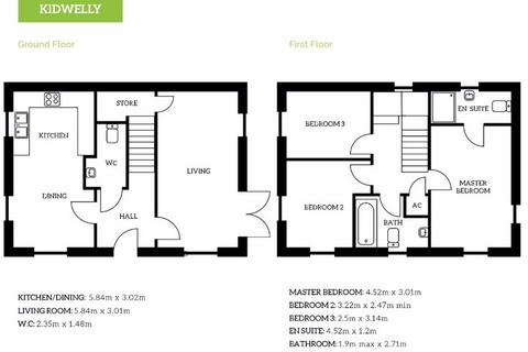 3 bedroom detached house for sale, Plot 106, Abbey Woods, Malthouse Lane, Cwmbran REF#00022196