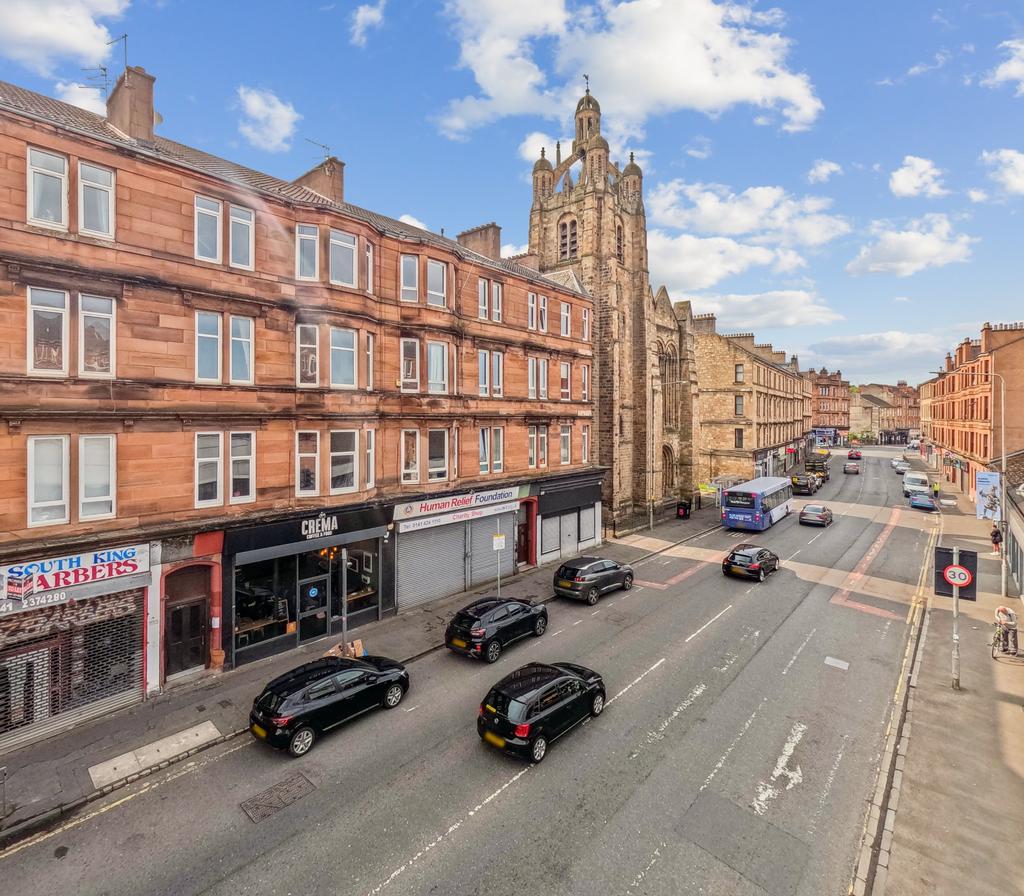 Pollokshaws Road, Flat 3/2, Strathbungo, Glasgow, G41 2QQ 1 bed flat