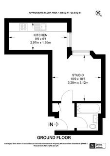 Studio for sale - Flat 9, 69-71 Gloucester Terrace, London, W2 3DH