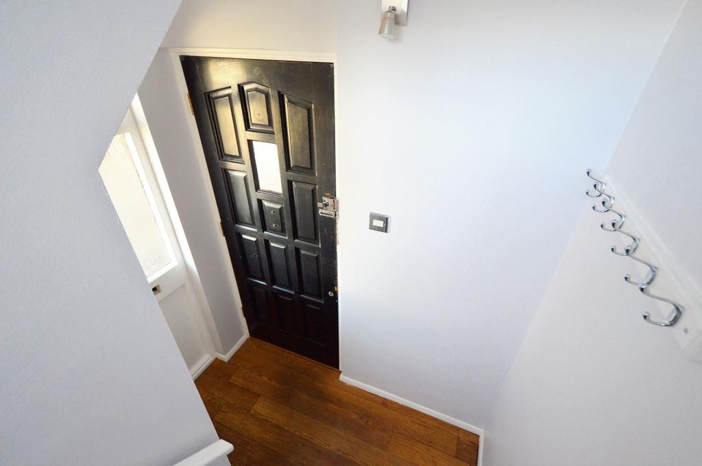 Split level entrance hall