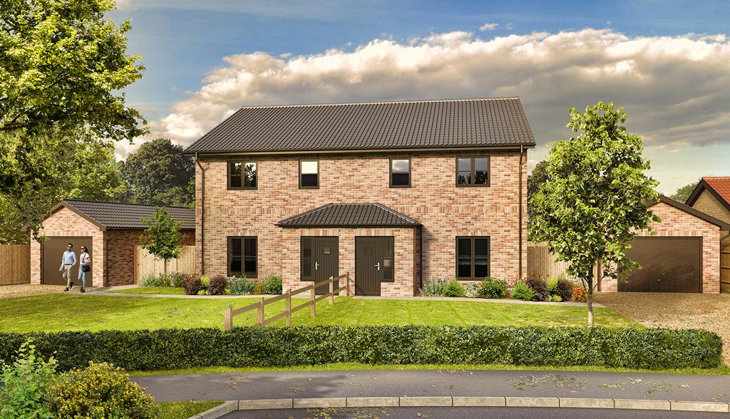 Whittington 3 bed semidetached house for sale £325,000