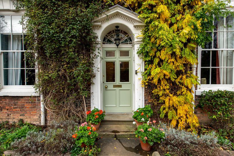 Main entrance door