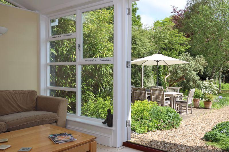 View to garden