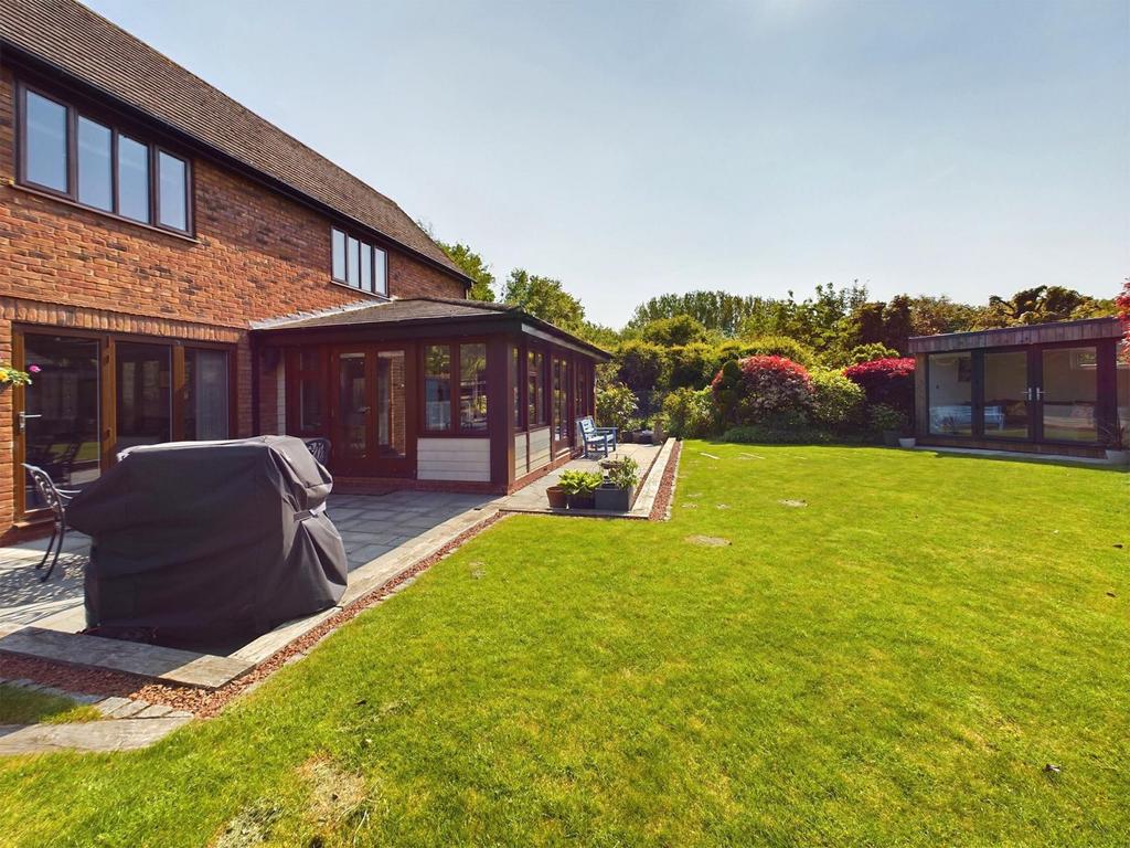 Rear garden