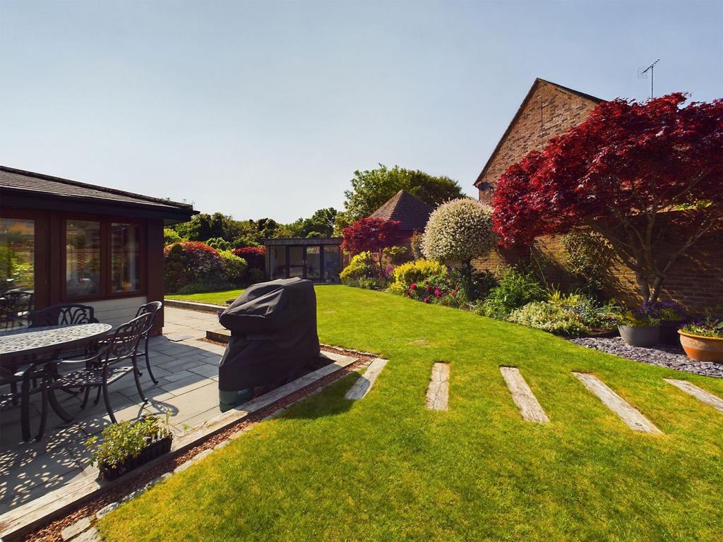 Rear garden