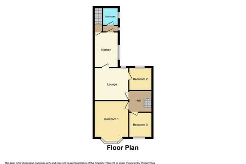3 bedroom flat for sale, Talbot Road, West Harton, South Shields, Tyne and Wear, NE34 0RF