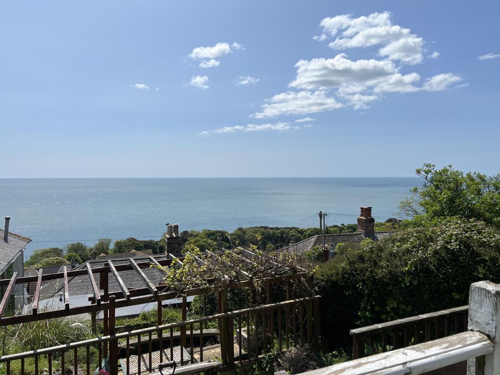 Ocean View From Rear Garden of Three Bedroom House