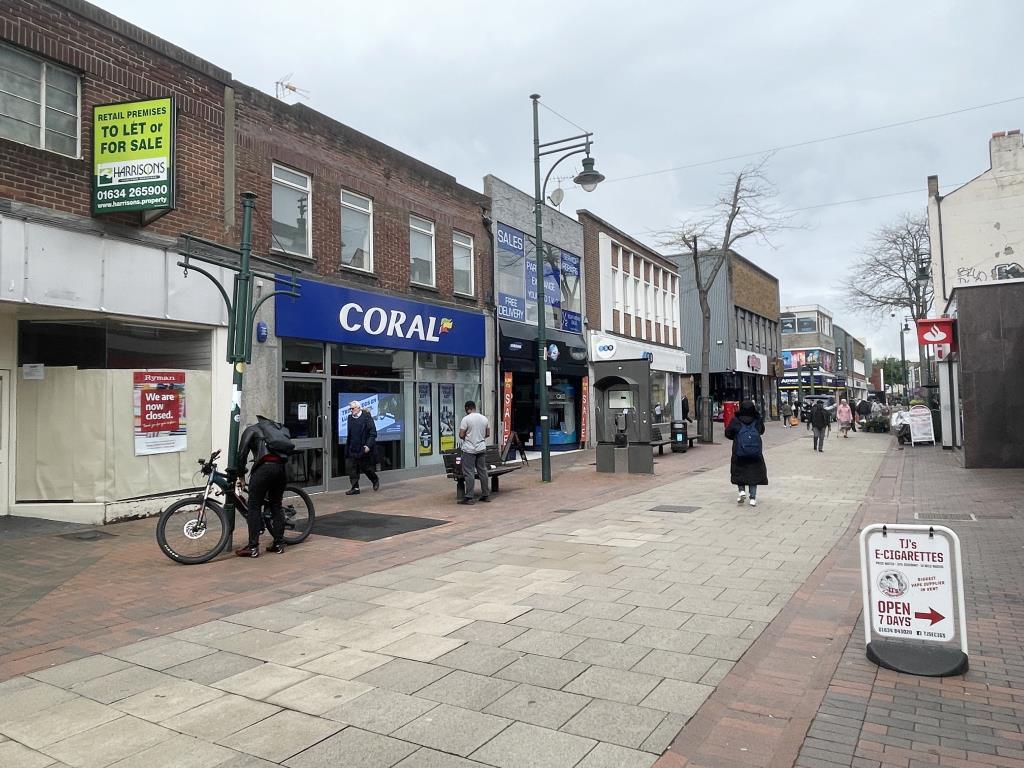 Street view at Town Centre retail premises