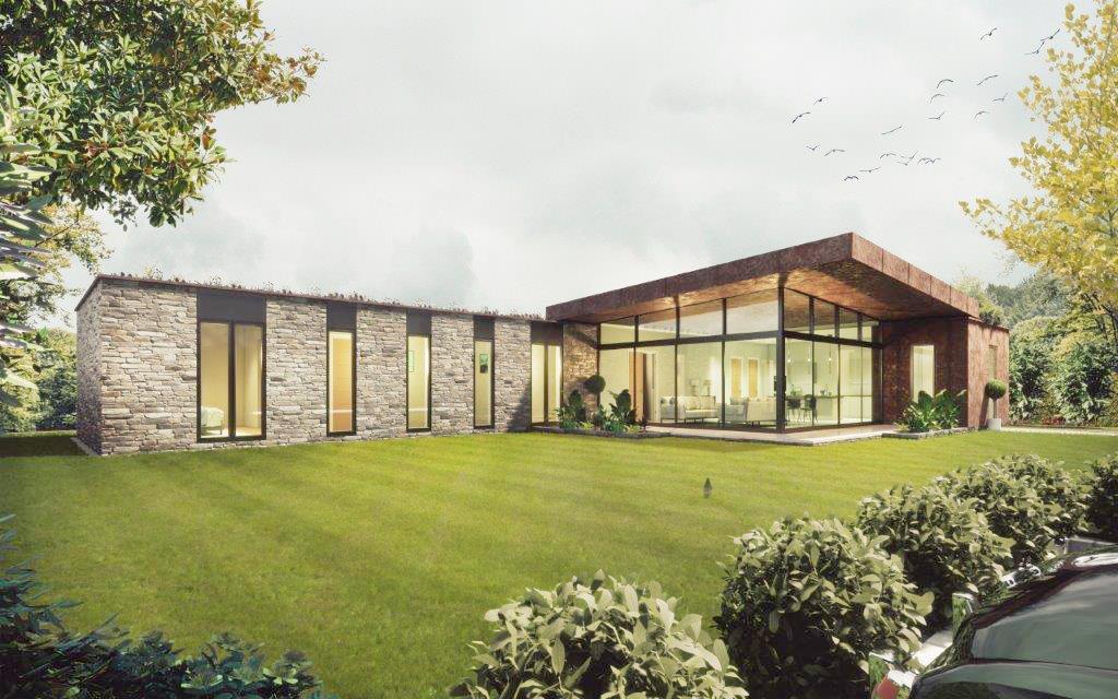 Architect&#39;s CGI of the Proposed Dwelling