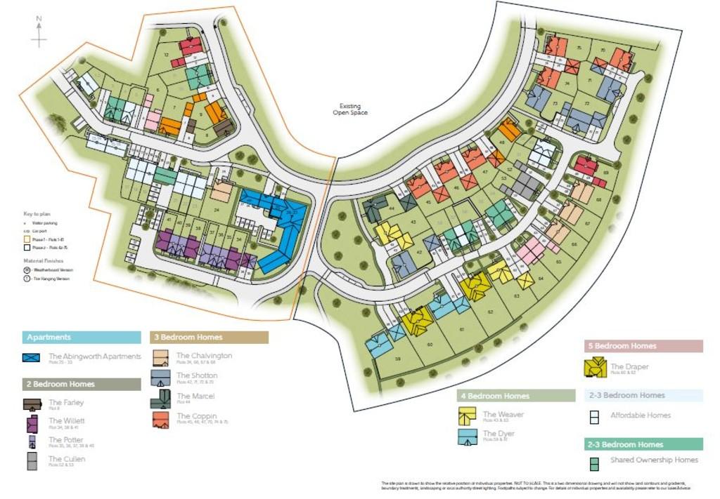 Site Plan Phase 1 and 2