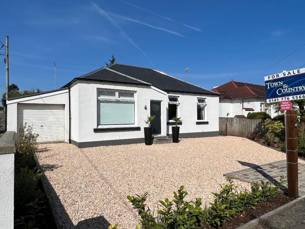 Lenzie Road, Stepps, Glasgow, G33 6BZ 4 bed detached bungalow for sale