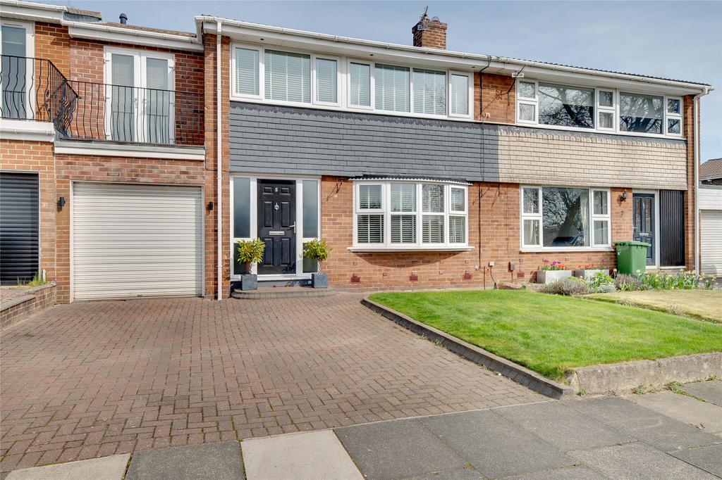 Amberley Grove, Whickham, NE16 4 bed terraced house for sale £355,000