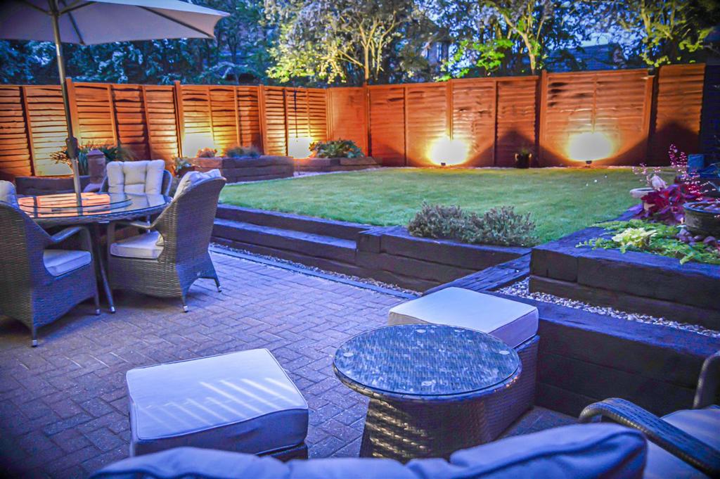 Rear garden