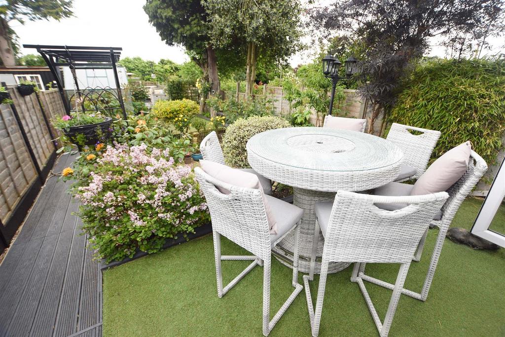 Rear garden