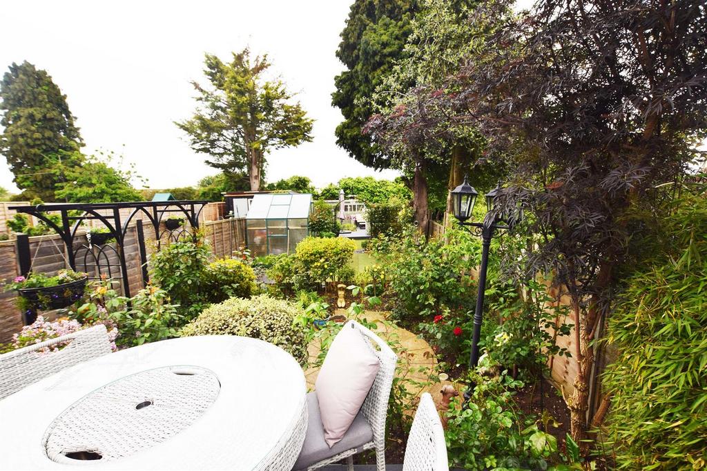 Rear garden