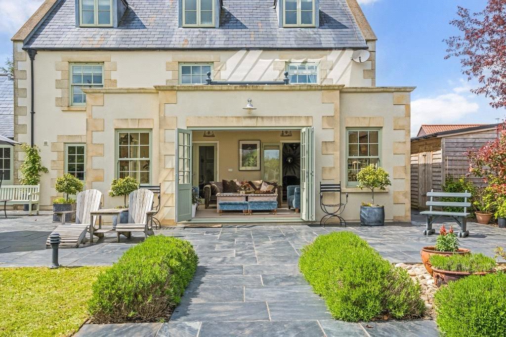 Terrace and House