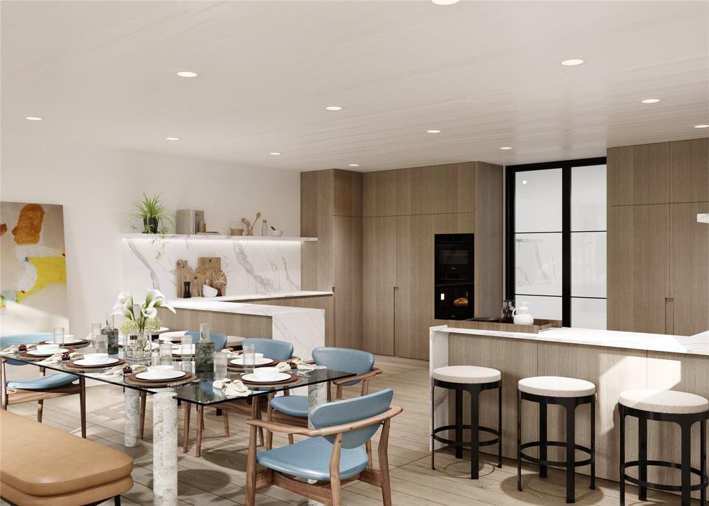 Sleek Dining Area