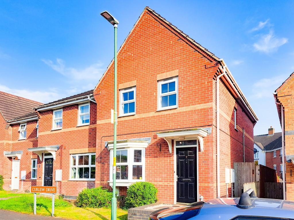 Curlew Drive, Brownhills, WS8 3 bed end of terrace house £220,000