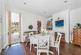 Dining room through to kitchen