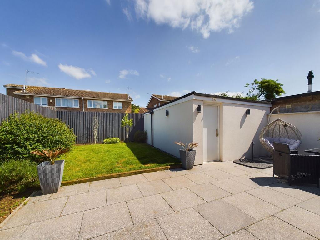 Rear garden