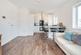 Open plan living/dining and kitchen area