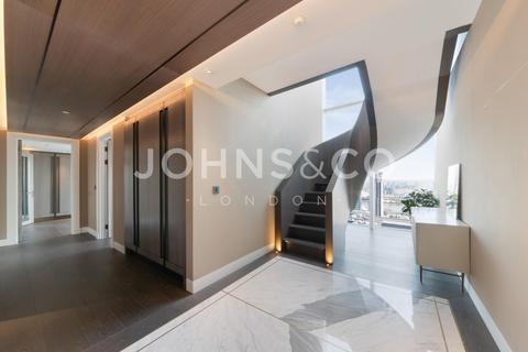 3 bedroom penthouse to rent, Maine Tower, Canary Wharf, London, E14