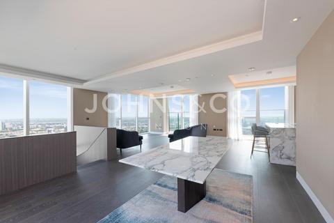 3 bedroom penthouse to rent, Maine Tower, Canary Wharf, London, E14