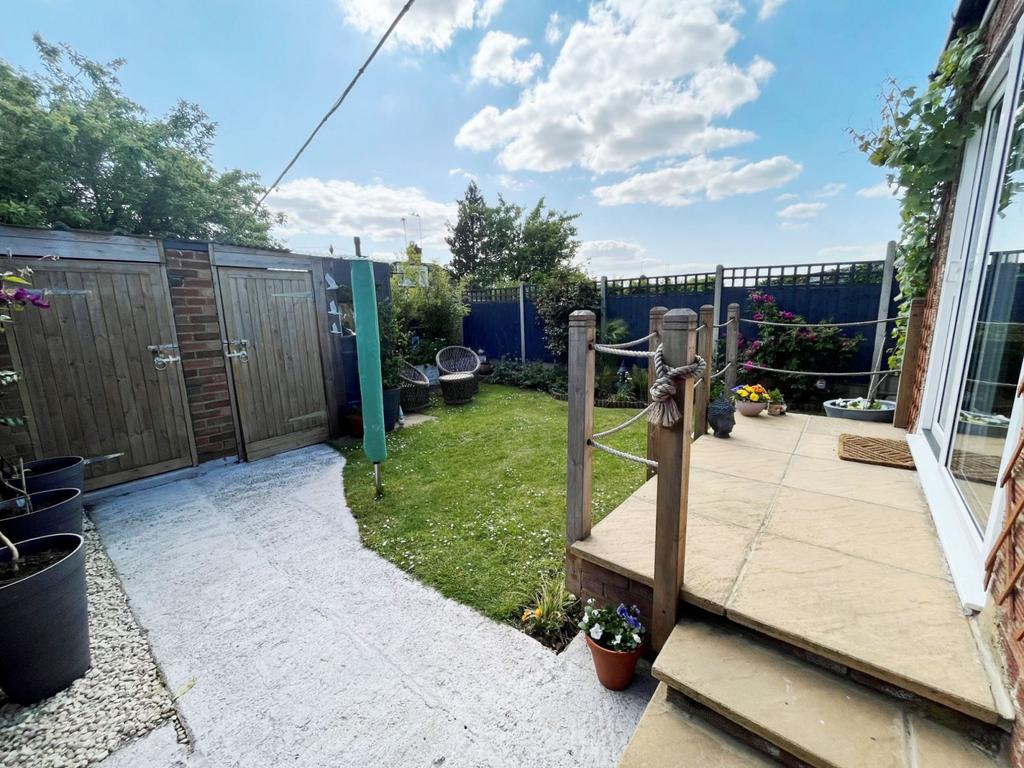 Rear garden
