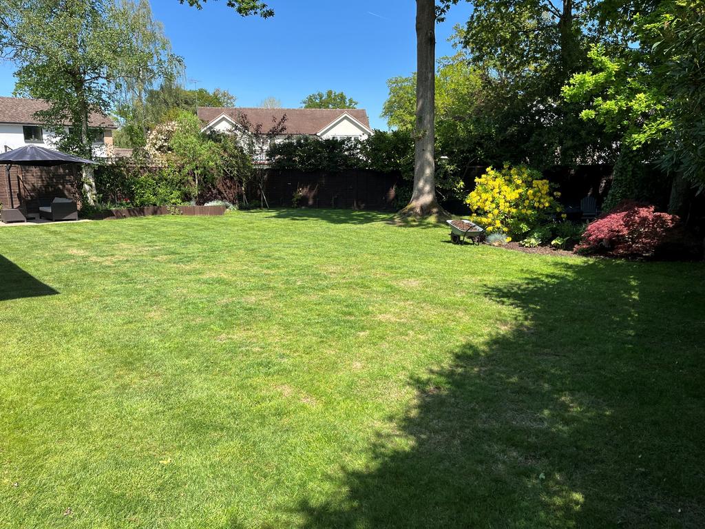 Rear garden