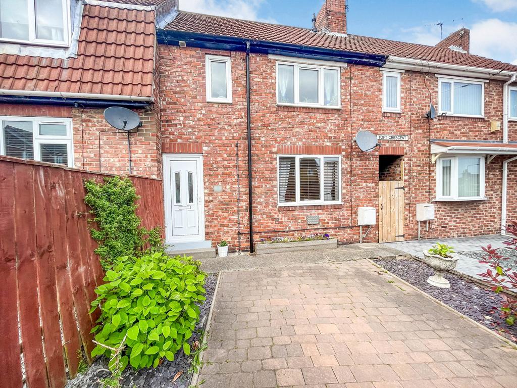 Toft Crescent, Murton, Seaham, Durham, SR7 9JG 3 bed terraced house for sale £109,950