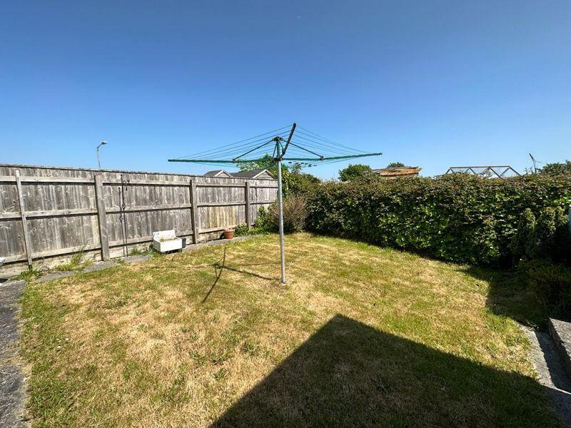 Rear garden