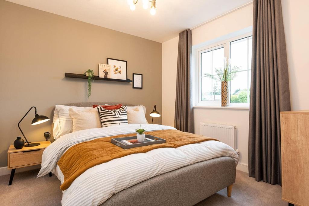 Double bedroom 2, ready for visitors to stay
