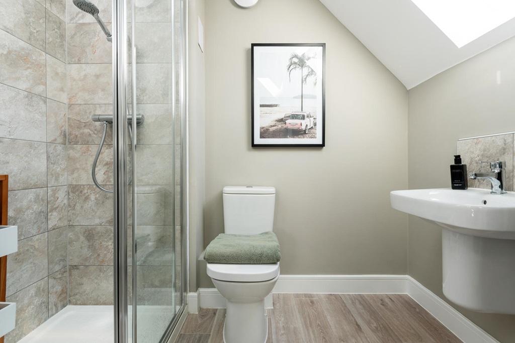 Modern finish to bedroom 1
